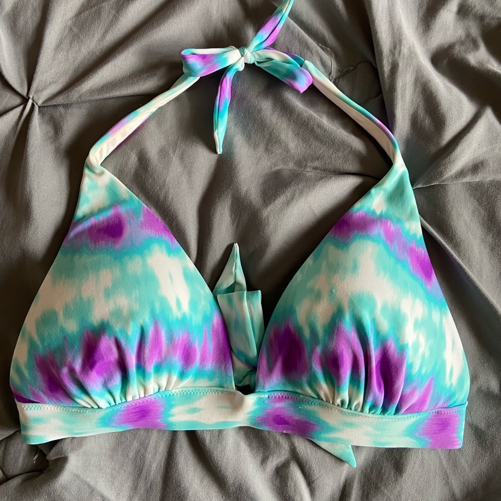 Tie Dye Bikini Top
